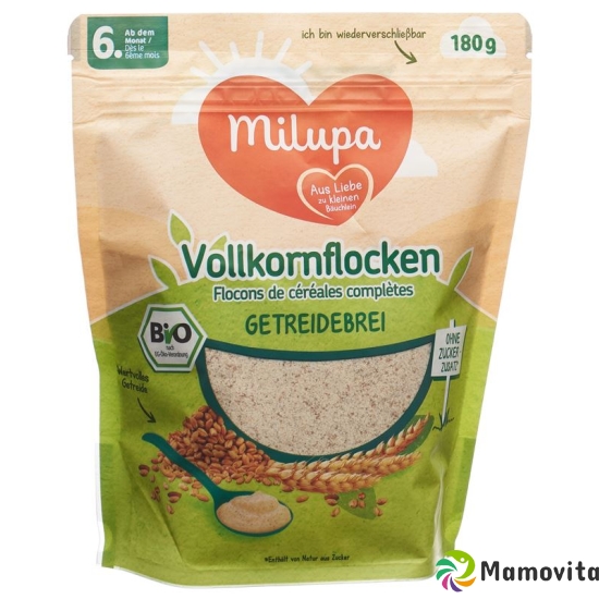 Milupa Organic Wholegrain Flakes from the 6th month 180g buy online