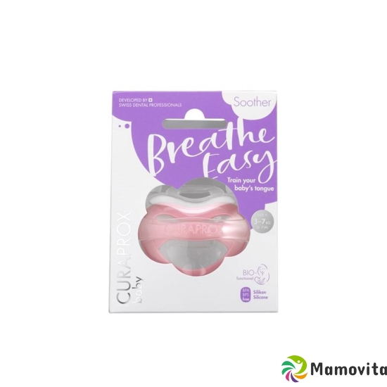 Curaprox pacifier gr0 pink single buy online