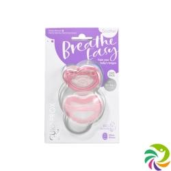 Curaprox Baby pacifier size 2 Pink Double New 2 pieces