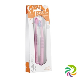 Curaprox Baby Zahnbürste Rosa Doppel Neu 2 Stück