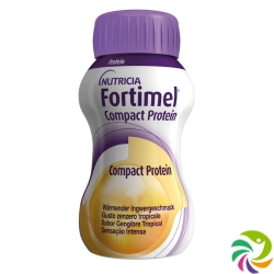 Fortimel Compact Protein Waerm Ingwer 4 Flasche 125ml