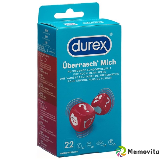 Durex Surprise' Me exciting condom variety 22 pieces buy online