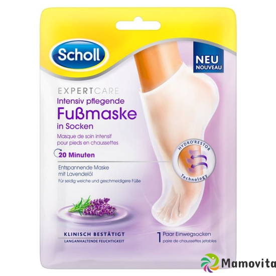 Scholl Nourishing Foot Mask Lavender Oil 2 pieces buy online