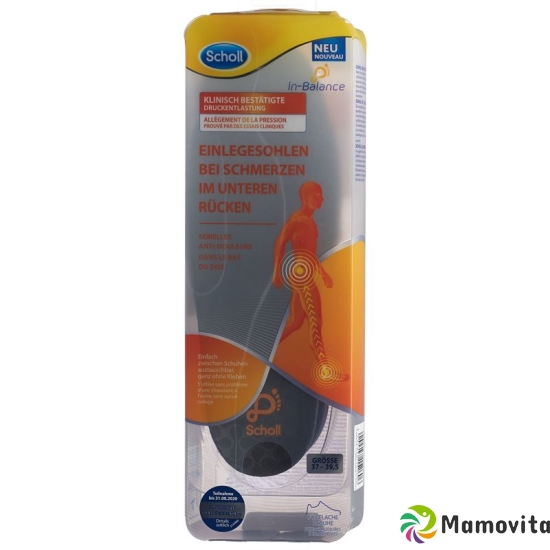 Scholl In-Balance Insert 37-39.5 lower back 2 pieces buy online