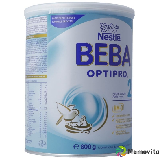 Beba Optipro 2 Nach 6 Monaten (neu) Dose 800g buy online