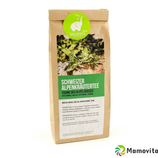 Dixa Schweizer Alpenkräutertee Bio 80g buy online