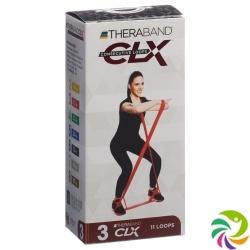 Thera Band Clx11 Loops 1.7kg Red Medium strength