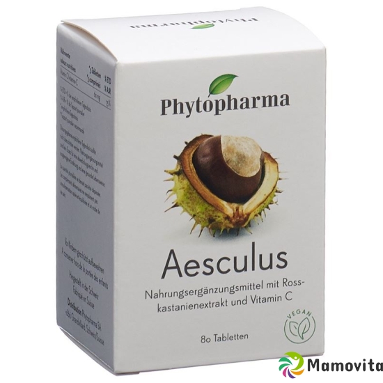 Phytopharma Aesculus Tabletten Dose 80 Stück buy online