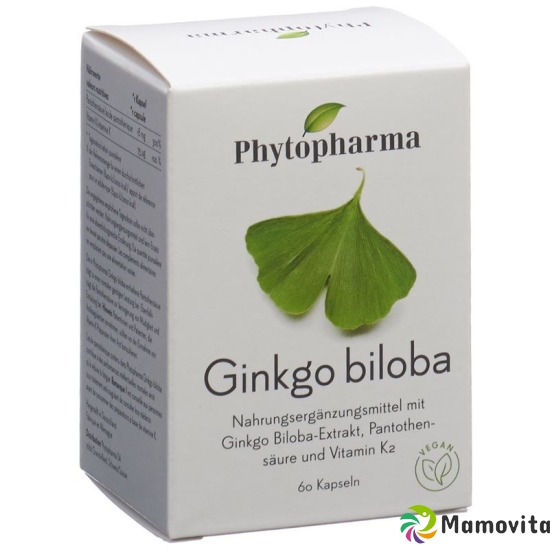 Phytopharma Ginkgo Biloba 60 capsules buy online