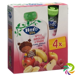 Hero Kids Smoothie Apfel Himb Ban Quat 4x 120g