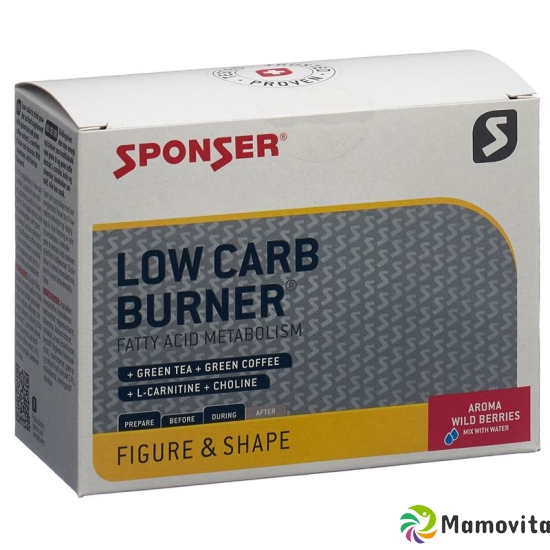 Sponser Low Carb Burner Pulver Wild Berries 20x 6g buy online