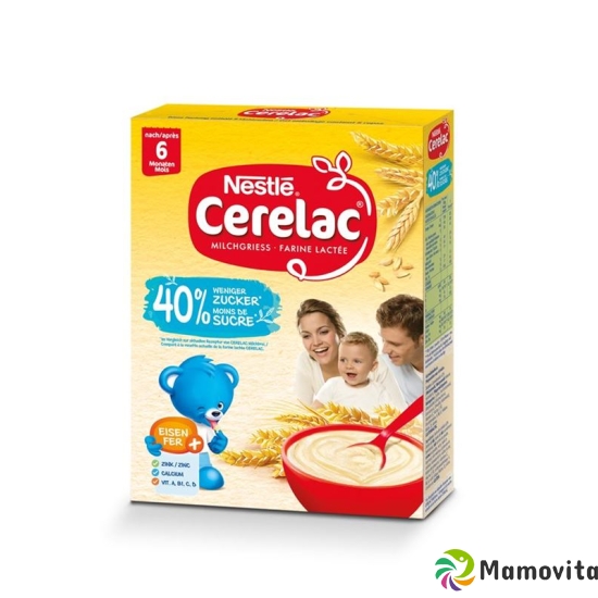 Nestle Cerelac Milchbrei -40% Zucker 6m 250g buy online