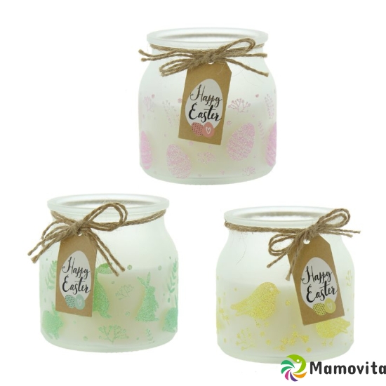 Herboristeria Windlicht Kerze Happy Easter Ass buy online