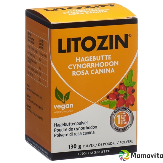 Litozin Hagebuttenpulver Dose 130g buy online