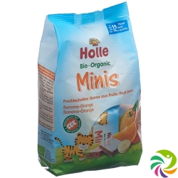 Holle Organic banana orange Minis Btl 100g