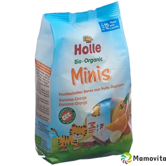 Holle Organic banana orange Minis Btl 100g buy online