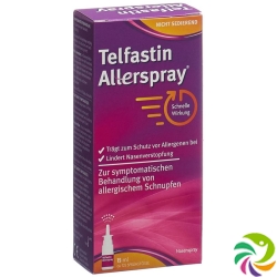 Telfastin Allerspray Nasal Spray bottle 15ml