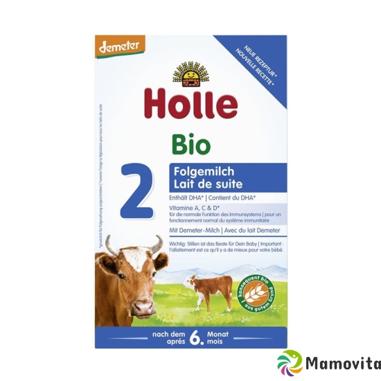 Holle organic follow-on milk 2 600 g buy online