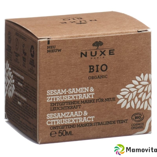 Nuxe Bio Masque Detoxifiant Eclat 50ml buy online