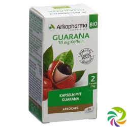 Arkocaps Guarana Kapseln Bio Dose 40 Stück