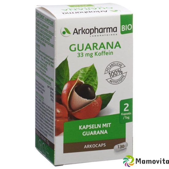 Arkocaps Guarana Kapseln Bio Dose 130 Stück buy online