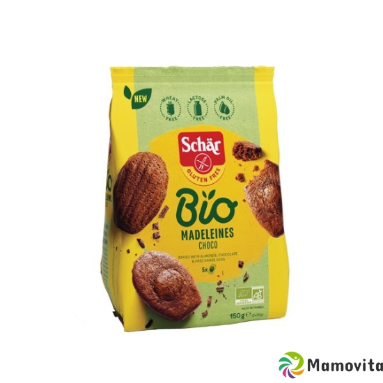 Schär Madeleines Choco Glutenfrei Bio 150g buy online