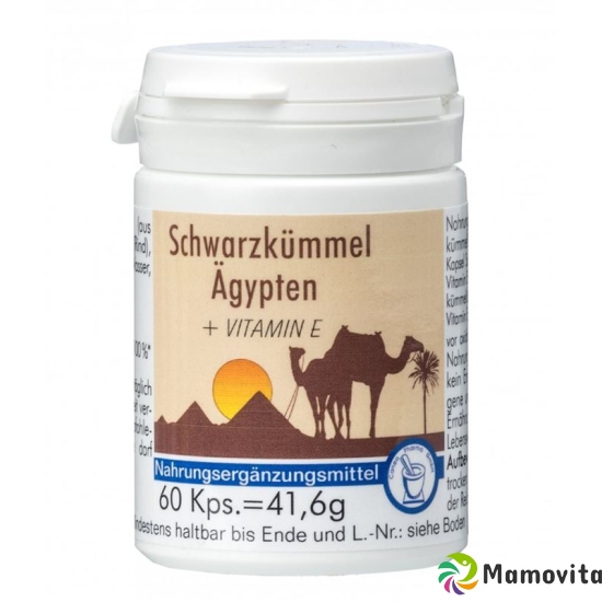 Canea Pharma Schwarzkümmel Aegypt Vit E Kapseln 60 S buy online