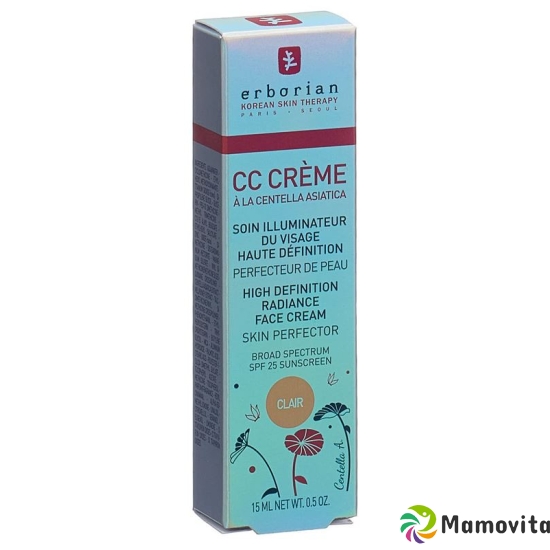 Erborian Korean Ther Cc Creme Clair 15ml buy online