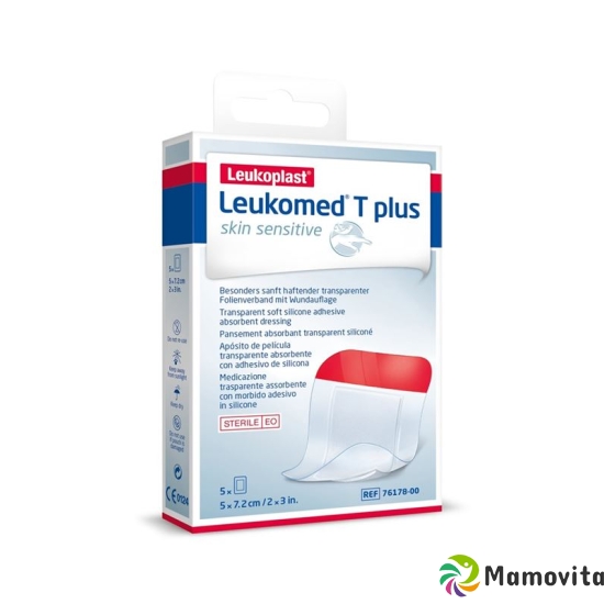 Leukomed T Plus Skin Sensitive 5x7.2cm 5 pieces buy online