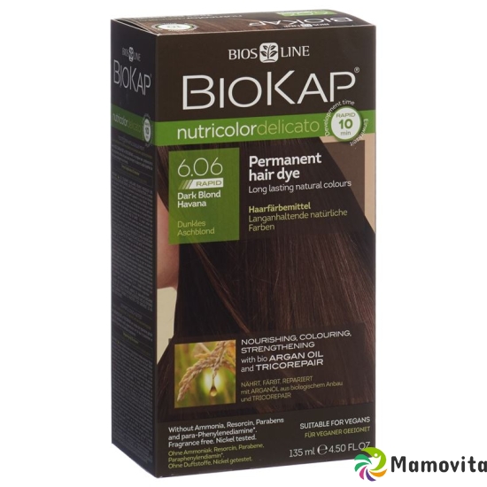 Biokap Nutricolor Delicato Rapid Dunk Aschb 135ml buy online