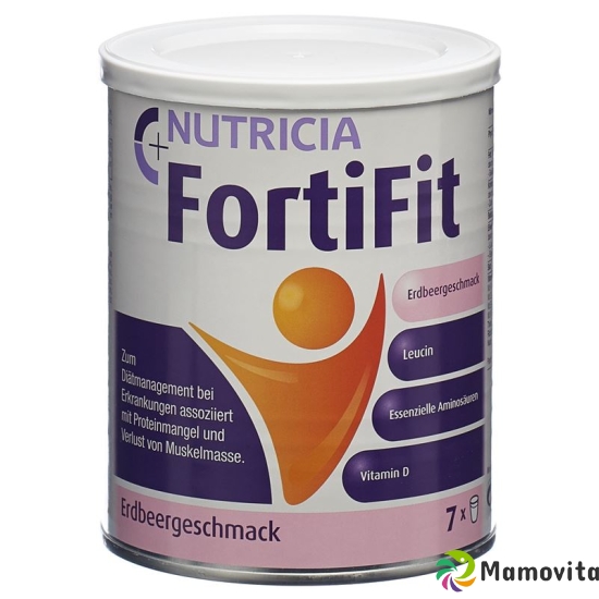 Fortifit Pulver Erdbeere Dose 280g buy online