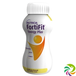 Fortifit Energy Plus Vanille 24 Flasche 200ml