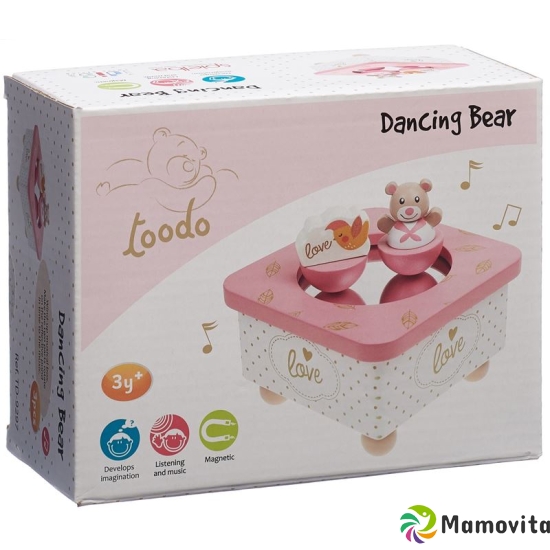 Toodo Golden Bär Musik Box Pink buy online