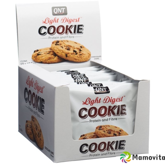 Qnt Light Digest Cookie Disp Chocolate 12x 60g buy online