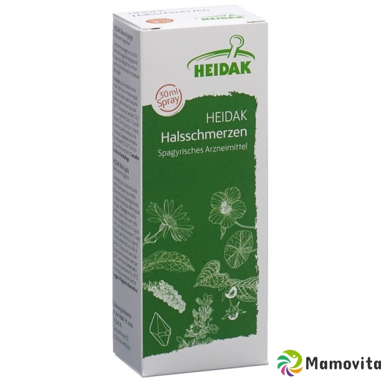 Heidak Halsschmerzen Spray Flasche 30ml buy online