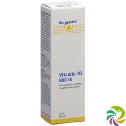 Burgerstein Vitamin D3 800 IU Spr 20 ml