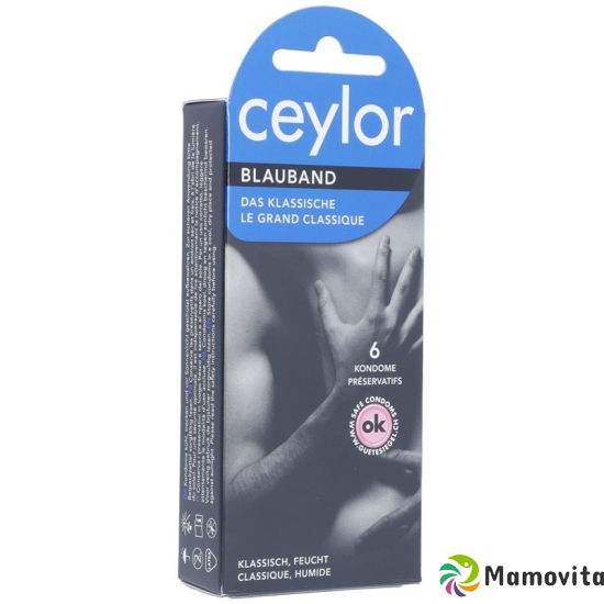 Ceylor Blue Ribbon Condoms with Reservoir 6 pieces buy online