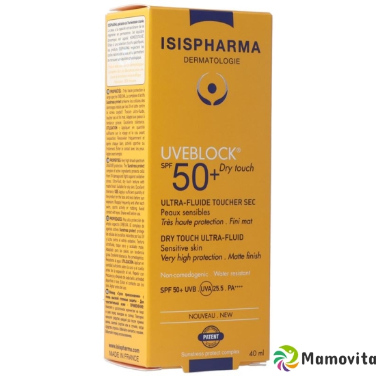 Isis Pharma Uveblock Dry Touch SPF 50+ Invis 40ml buy online