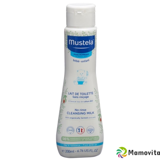 Mustela Reinigungsmilch Normale Haut O Abspül 200ml buy online