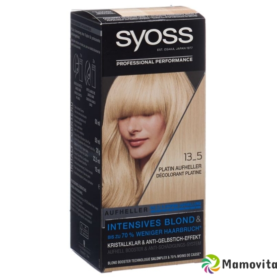 Syoss brightener 13-5 platinum brightener buy online