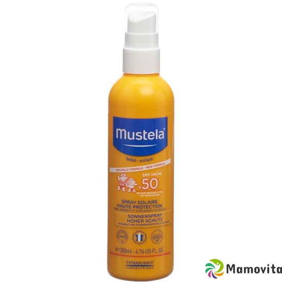 Mustela Sonnenschutz Sonnenspray SPF 50 200ml buy online