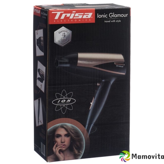 Trisa travel hair dryer Ionic Glamor buy online