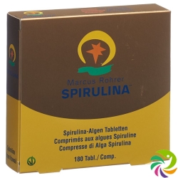 Spirulina Marcus Rohrer Tabletten Refill Beutel 180 Stück