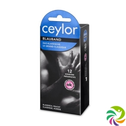 Ceylor Blue ribbon condoms with reservoir 3 pieces