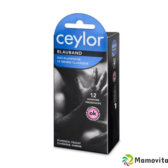 Ceylor Blue ribbon condoms with reservoir 3 pieces buy online