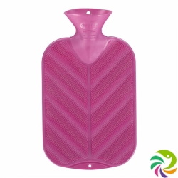 Fashy Wärmflasche 2L Halblamelle Fuchsia