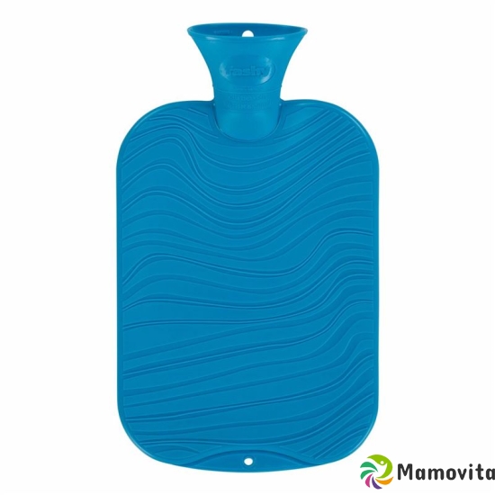 Fashy Wärmflasche 2L Doppellamelle Blau buy online