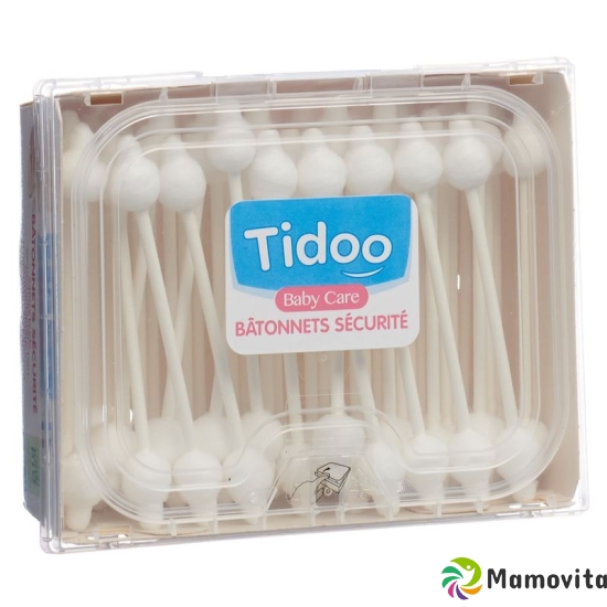 Tidoo Wattestäbchen Bio Box 50 Stück buy online