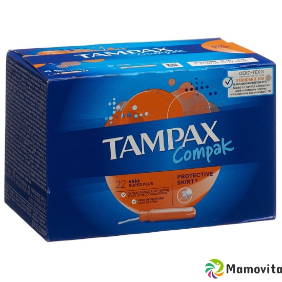 Tampax Tampons Compak Super Plus 22 Stück buy online