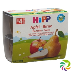 Hipp Fruchtpause Apfel Birne (neu) 4x 100g